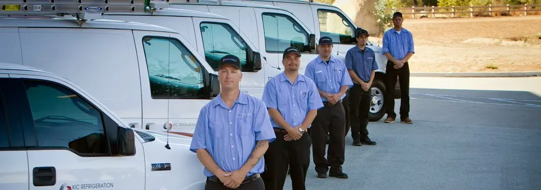 KIC Refrigeration crew ready for Mini Split Repair jobs across Fayetteville